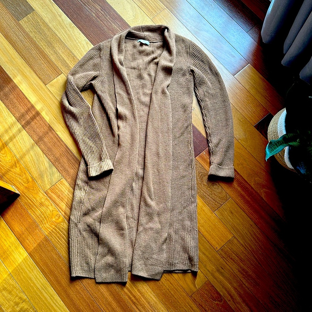 R&W co cardigan / Camber & Grace Knit Duster Length Knit Cardigan